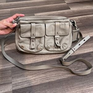 Marc by Marc Jacobs Werdie Camera Crossbody Bag in Gray Leather Women's Bag